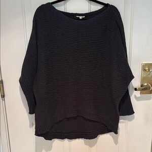 Women's black/grey Sweater
